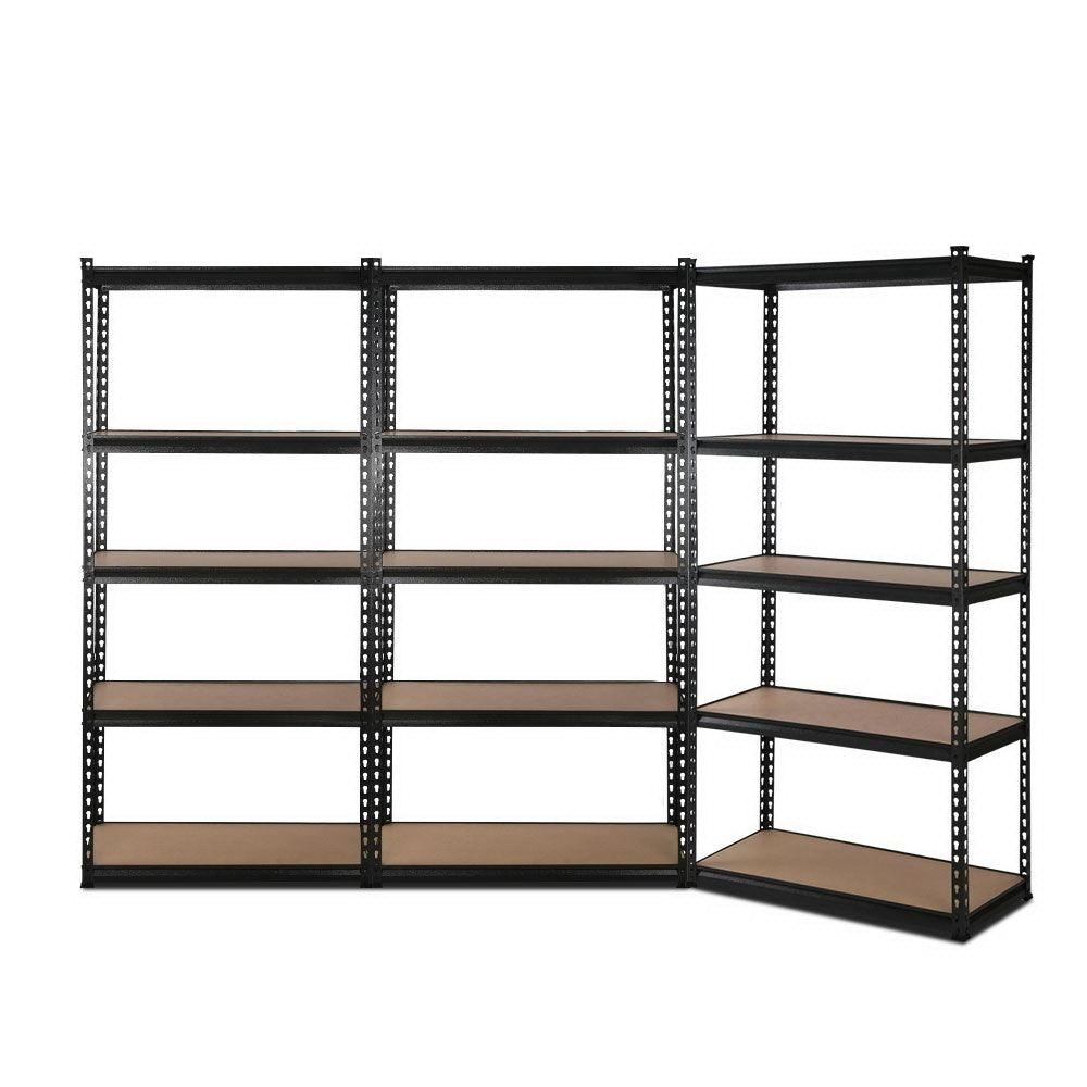 Buy 3x1.5M Warehouse Shelving Racking Storage Garage Steel Metal Shelves Rack discounted | Products On Sale Australia