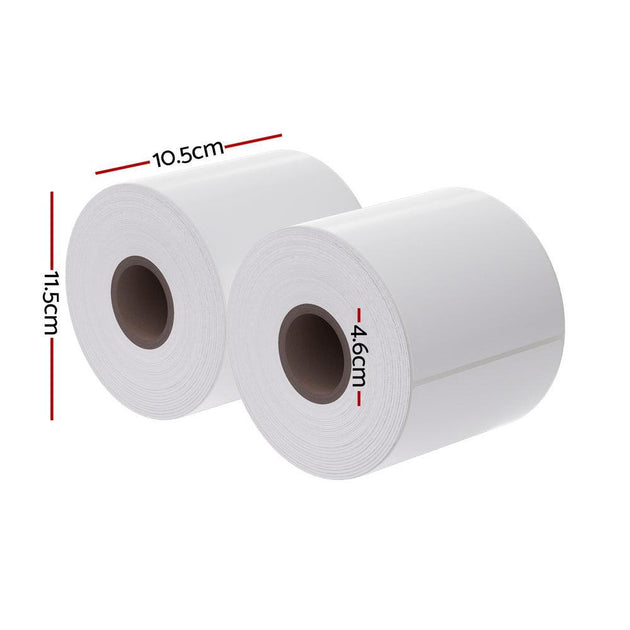 Buy 4 Rolls Direct Thermal Labels Paper Printer Paper BarcodeÂ Shipping Stickers discounted | Products On Sale Australia