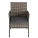 Buy 4 Seater Wicker Outdoor Lounge Set - Mixed Grey discounted | Products On Sale Australia