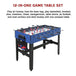 Buy 4FT 12-in-1 Combo Games Tables Foosball Soccer Basketball Hockey Pool Table Tennis discounted | Products On Sale Australia