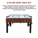 Buy 4FT 3-in-1 Games Foosball Soccer Hockey Pool Table discounted | Products On Sale Australia