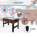 Buy 4FT 3-in-1 Games Foosball Soccer Hockey Pool Table discounted | Products On Sale Australia