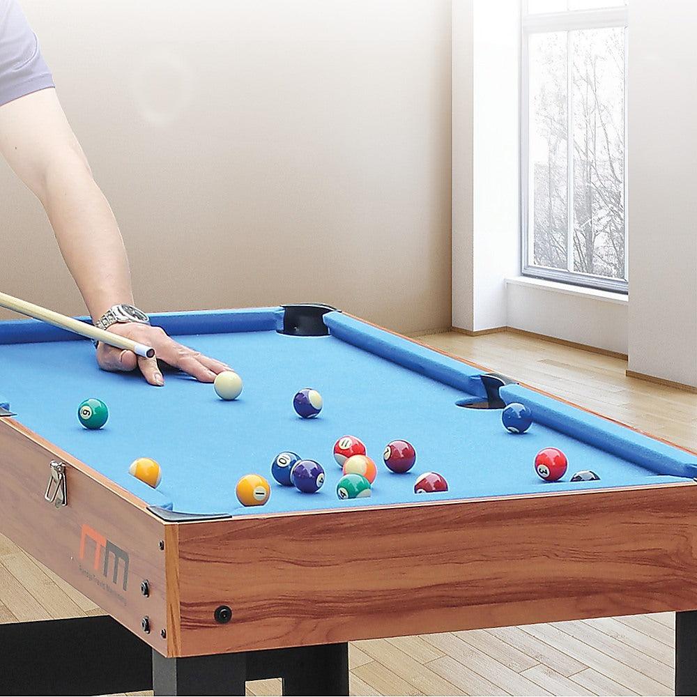 Buy 4FT 3-in-1 Games Foosball Soccer Hockey Pool Table discounted | Products On Sale Australia