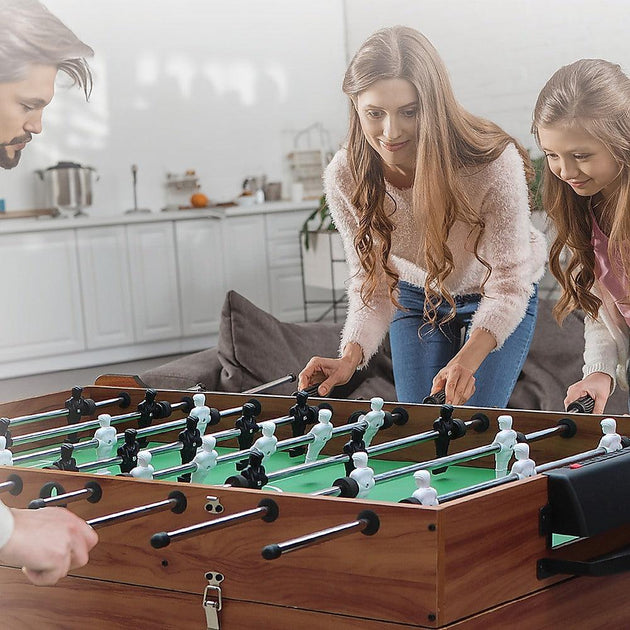 Buy 4FT 3-in-1 Games Foosball Soccer Hockey Pool Table | Products On Sale Australia
