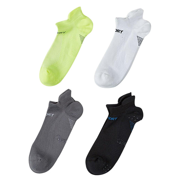 4X Rexy Seamless Sport Sneakers Socks Medium Non-Slip Heel Tab MULTI COLOUR Products On Sale Australia | Men's Fashion > Socks Category