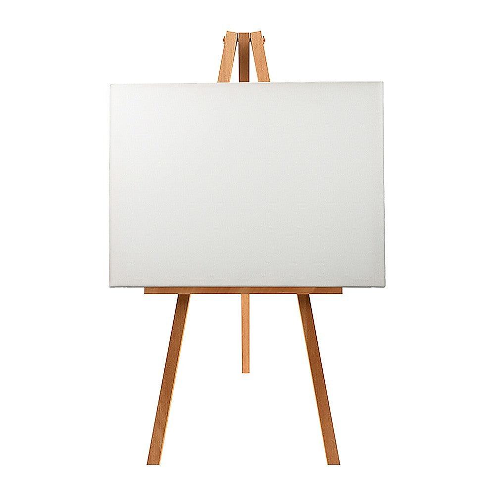 Buy 5 pack of 50x60cm Artist Blank Stretched Canvas Canvases Art Large White Range Oil Acrylic Wood discounted | Products On Sale Australia