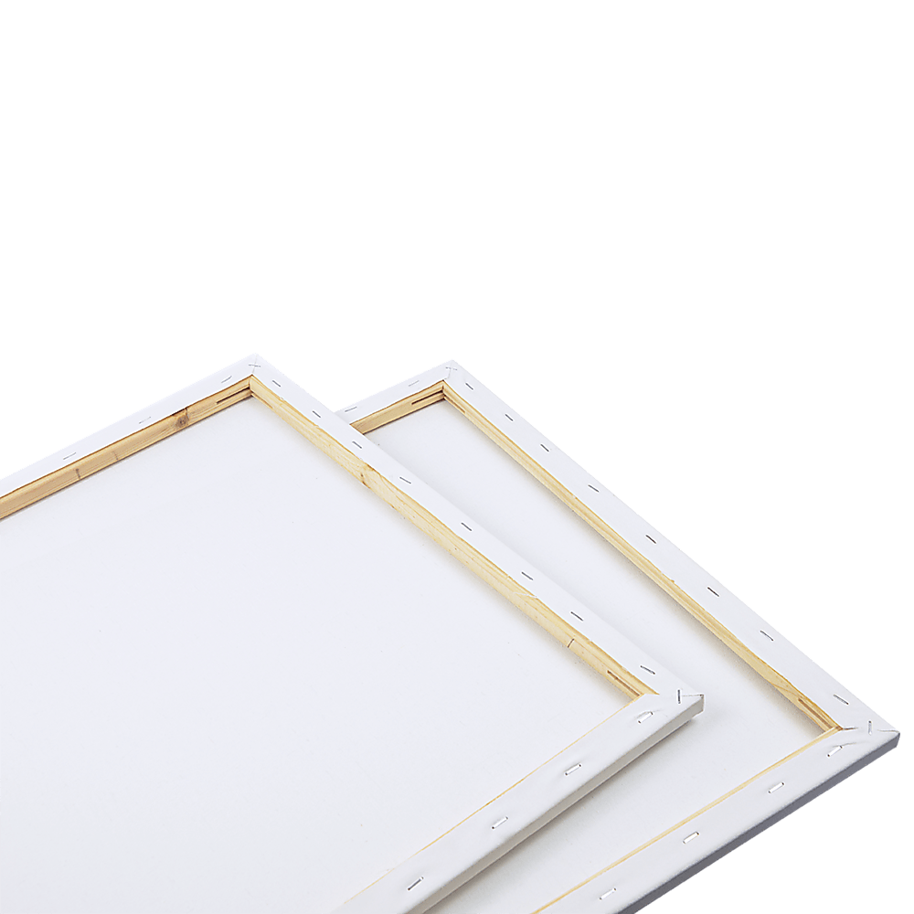 Buy 5 pack of 50x60cm Artist Blank Stretched Canvas Canvases Art Large White Range Oil Acrylic Wood discounted | Products On Sale Australia