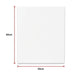 Buy 5 pack of 50x60cm Artist Blank Stretched Canvas Canvases Art Large White Range Oil Acrylic Wood discounted | Products On Sale Australia