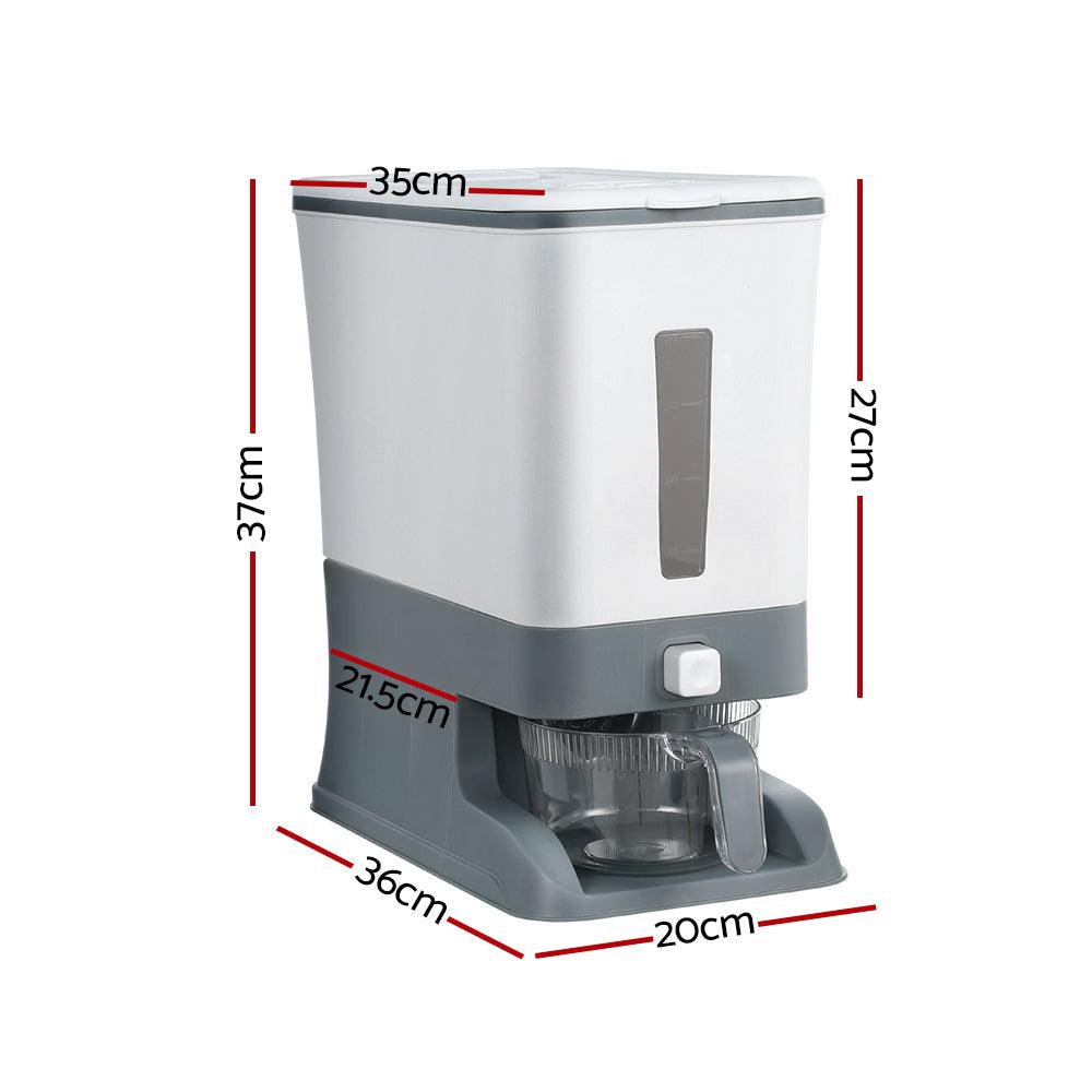 Buy 5-Star Chef Cereal Dispenser Rice Container 12KG discounted | Products On Sale Australia