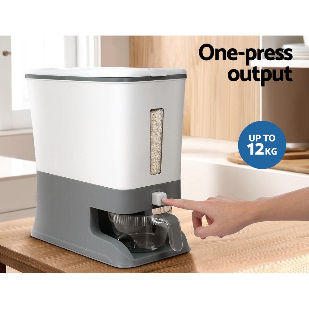 Buy 5-Star Chef Cereal Dispenser Rice Container 12KG discounted | Products On Sale Australia