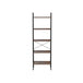 Buy 5 Tiers A-shaped Ladder Storage Shelf, Rustic, Brown discounted | Products On Sale Australia