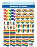 Buy 50pcs LGBT Rainbow Stickers Love Heart Funny Skateboard Laptop Vinyl Decal discounted | Products On Sale Australia