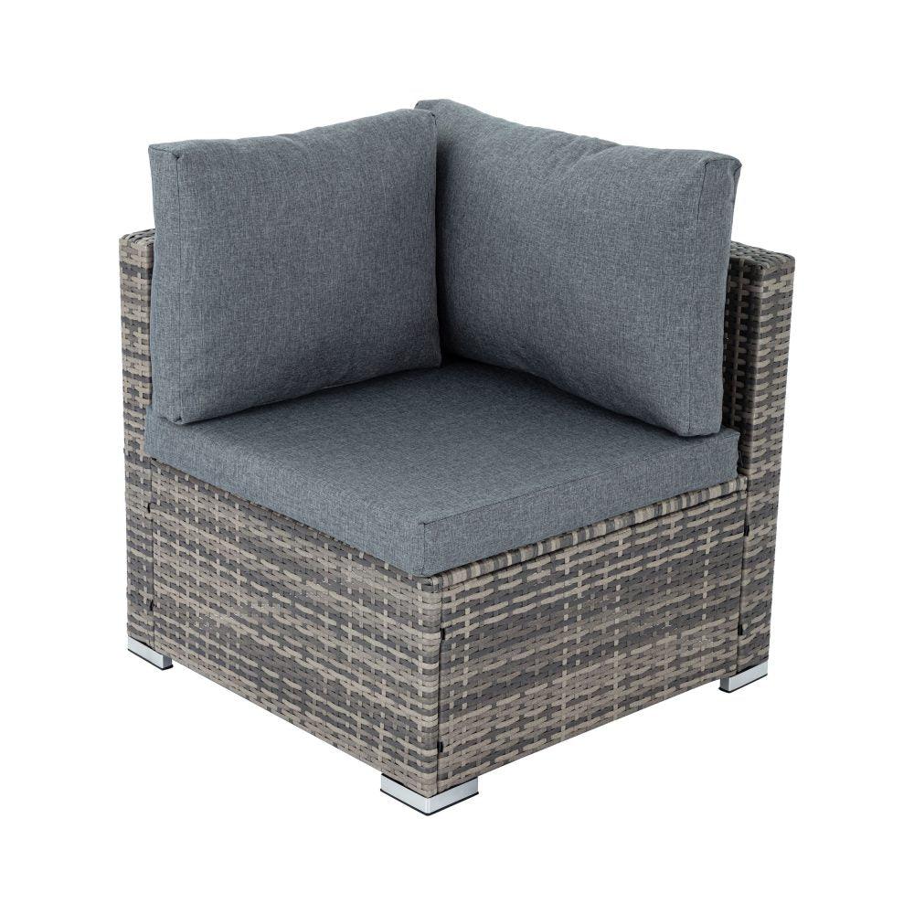 Buy 6PCS Outdoor Modular Lounge Sofa Coogee-Grey discounted | Products On Sale Australia