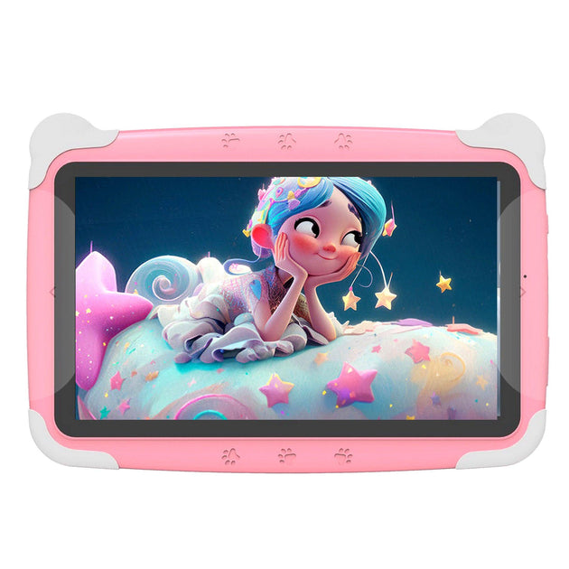 7 Inch IPS Touch Pink Tablet WiFi Quad Core 16GB Kids Iwawa Parent Control Products On Sale Australia | Electronics > Computers & Tablets Category