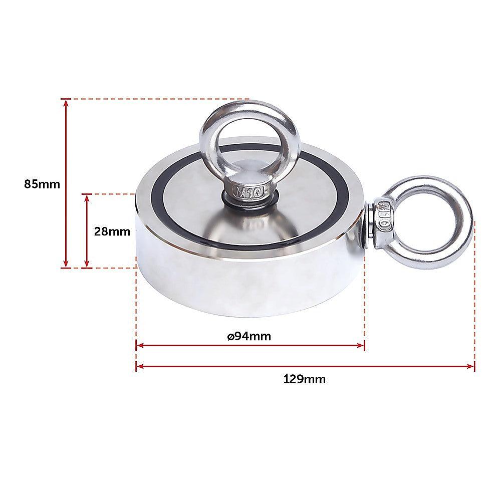 Buy 700Kg Salvage Strong Recovery Magnet Neodymium Hook Treasure Hunting Fishing discounted | Products On Sale Australia