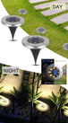 Buy 8 Pack LED Solar Pathway Lights Outdoor Solar Ground Lights (Warm White) discounted | Products On Sale Australia