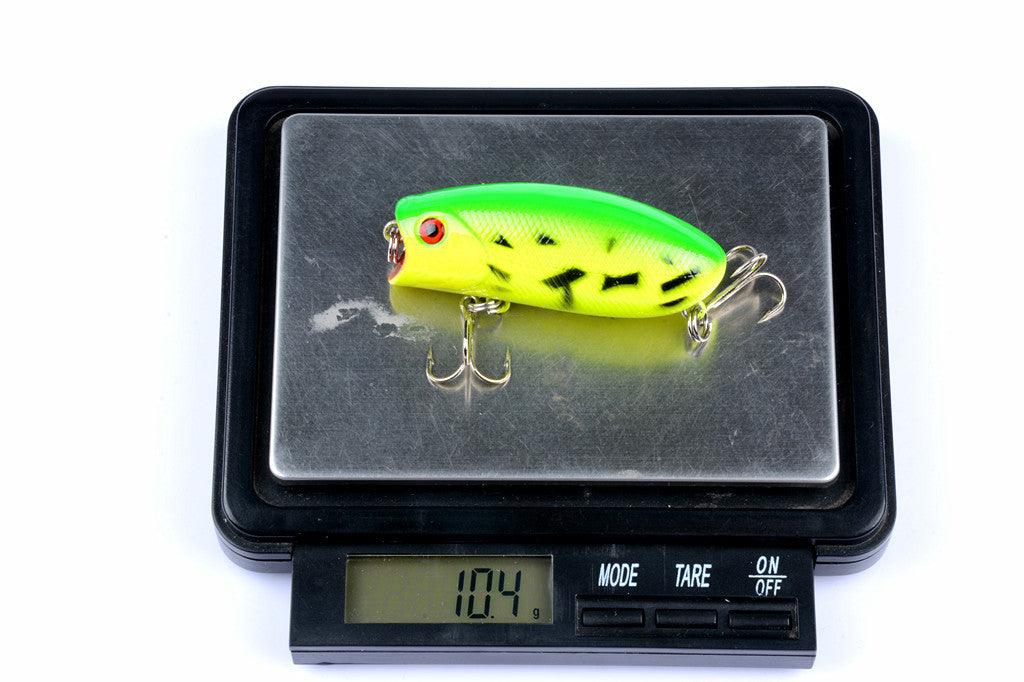 Buy 8X 6cm Popper Poppers Fishing Lure Lures Surface Tackle Fresh Saltwater discounted | Products On Sale Australia