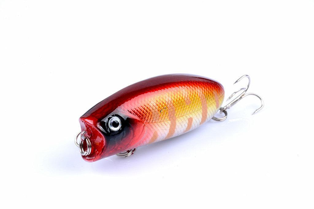 Buy 8X 6cm Popper Poppers Fishing Lure Lures Surface Tackle Fresh Saltwater discounted | Products On Sale Australia