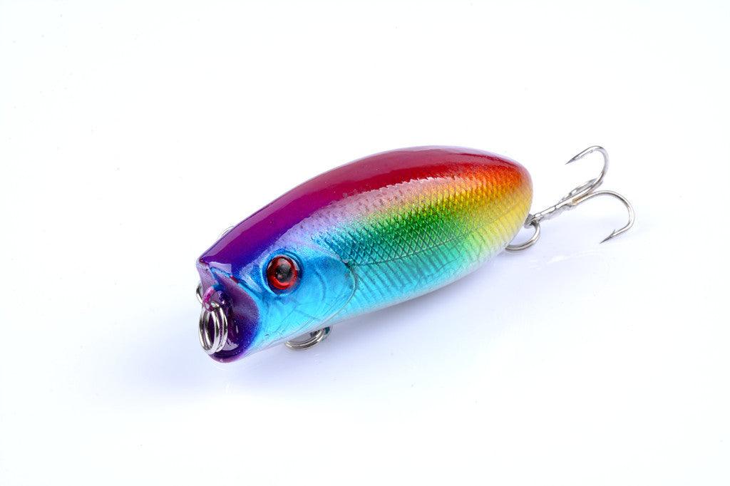 Buy 8X 6cm Popper Poppers Fishing Lure Lures Surface Tackle Fresh Saltwater discounted | Products On Sale Australia