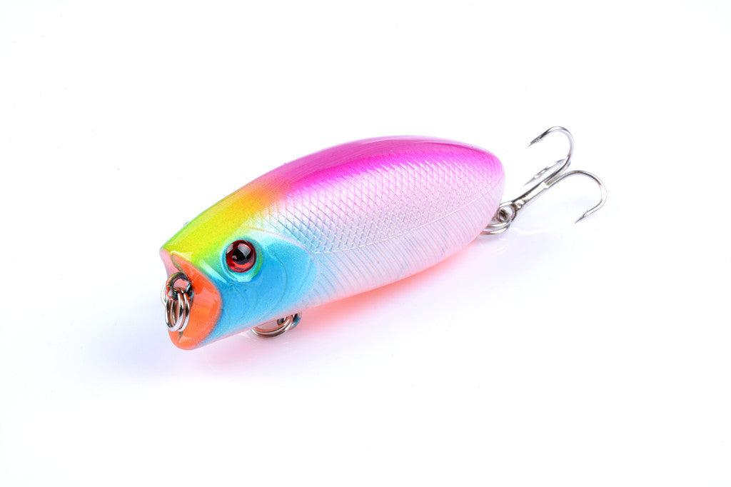 Buy 8X 6cm Popper Poppers Fishing Lure Lures Surface Tackle Fresh Saltwater discounted | Products On Sale Australia