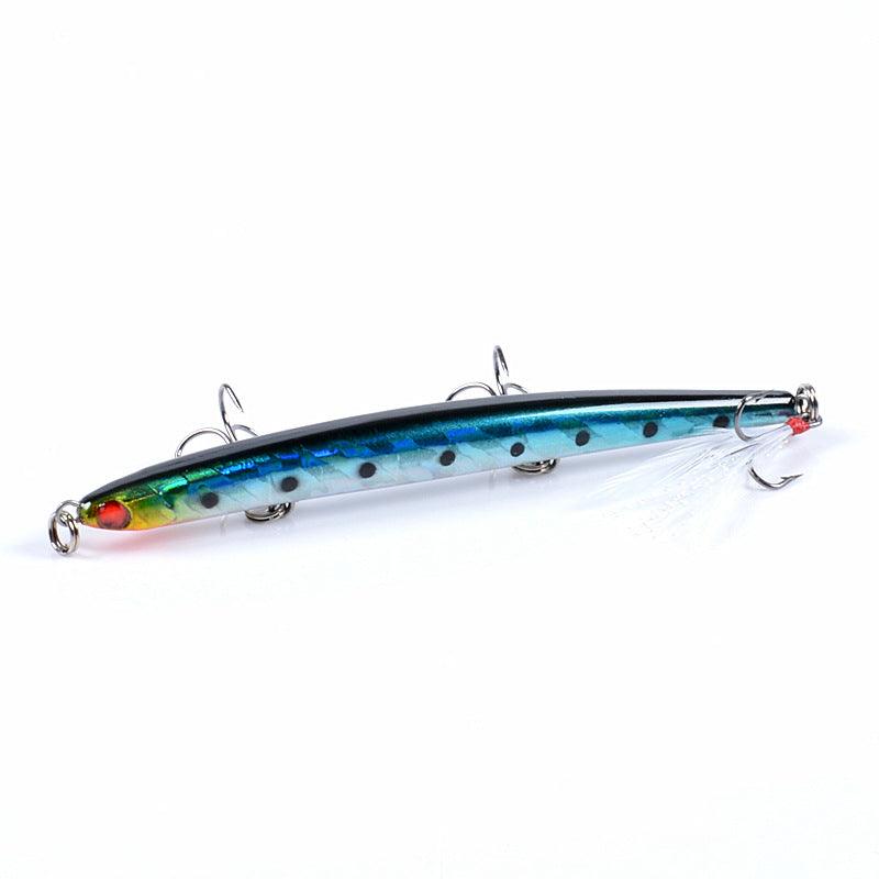 Buy 8x Popper Minnow 11.7cm Fishing Lure Lures Surface Tackle Fresh Saltwater discounted | Products On Sale Australia