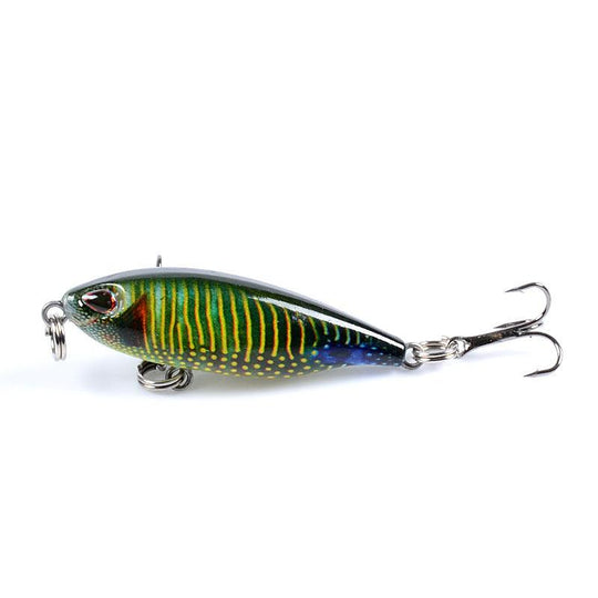 Buy 8x Popper Poppers 4.8cm Fishing Lure Lures Surface Tackle Fresh Saltwater discounted | Products On Sale Australia