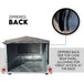 Buy 8X5 BOX TRAILER CAGE CANVAS COVER (600mm) Thick Rip Resistant Waterproof discounted | Products On Sale Australia