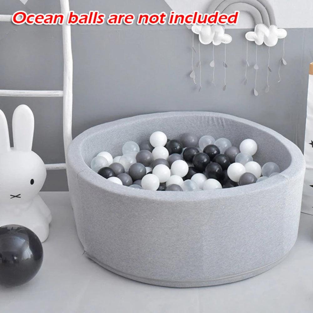 Buy 90x30cm Ocean Ball Play Pit Soft Baby Kids Paddling Foam Pool Child Barrier Toy discounted | Products On Sale Australia