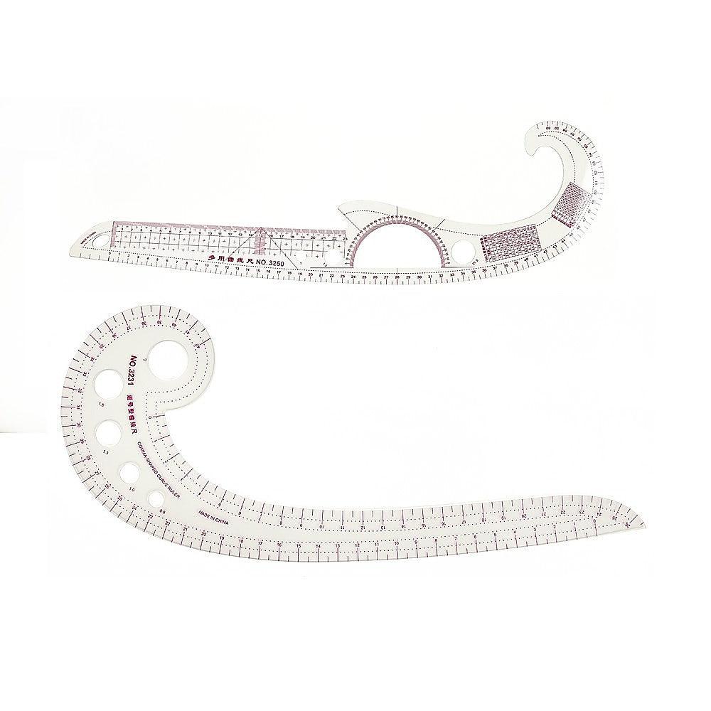 Buy 9pc French Curve Ruler Set DIY Sewing Pattern Measuring Tool for Dressmaker discounted | Products On Sale Australia