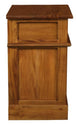 Buy Tasmania 1 Solid Door 1 Drawer Bedside (Light Pecan) discounted | Products On Sale Australia