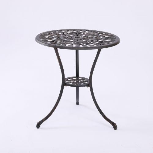 Buy 2 Seater Dominique Cast Aluminium Bistro Set discounted | Products On Sale Australia