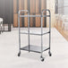 Buy 3 Tiers Food Trolley Cart Stainless Steel Utility Kitchen Dining Service discounted | Products On Sale Australia