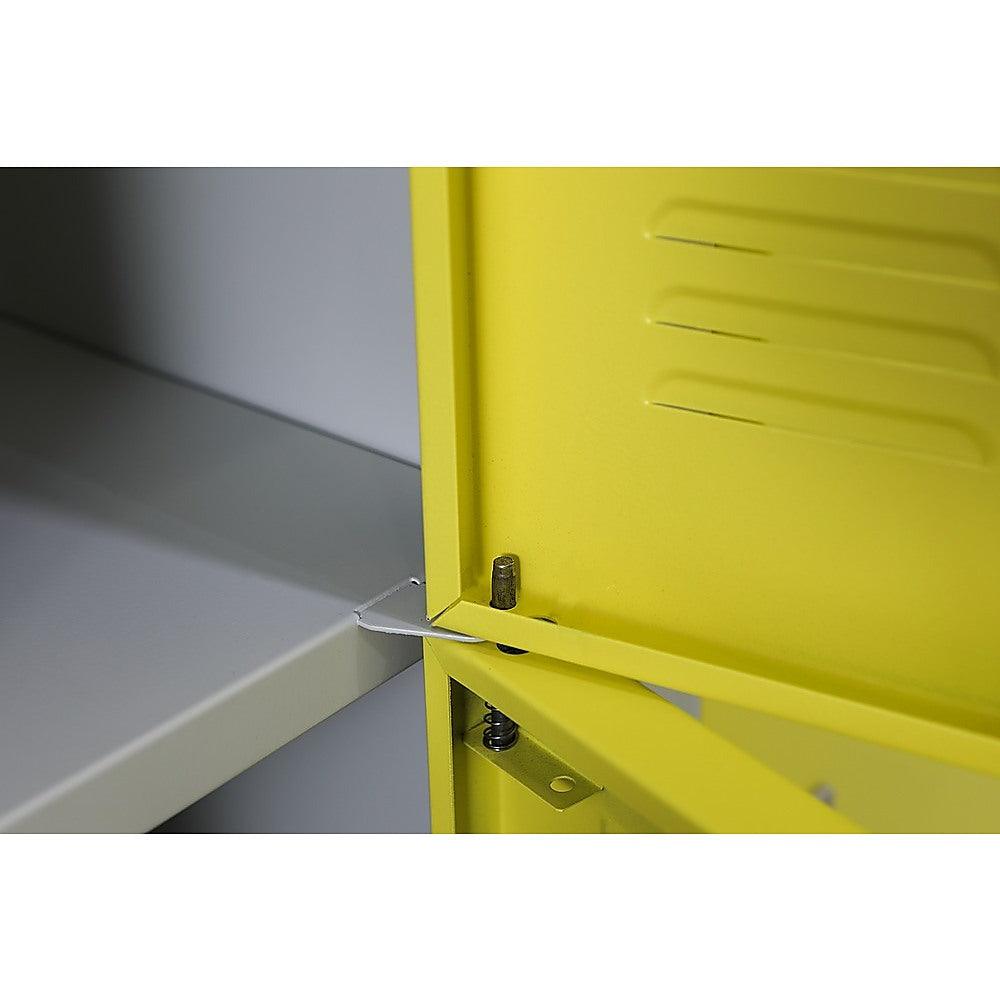 Buy 12-Door Locker for Office Gym Shed School Home Storage - 3-Digit Combination Lock discounted | Products On Sale Australia