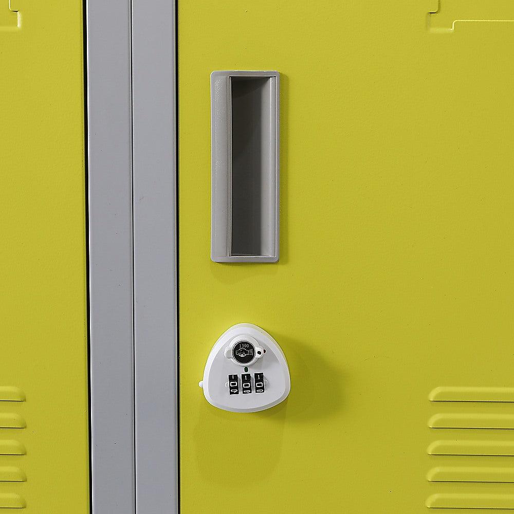 Buy 12-Door Locker for Office Gym Shed School Home Storage - 3-Digit Combination Lock discounted | Products On Sale Australia