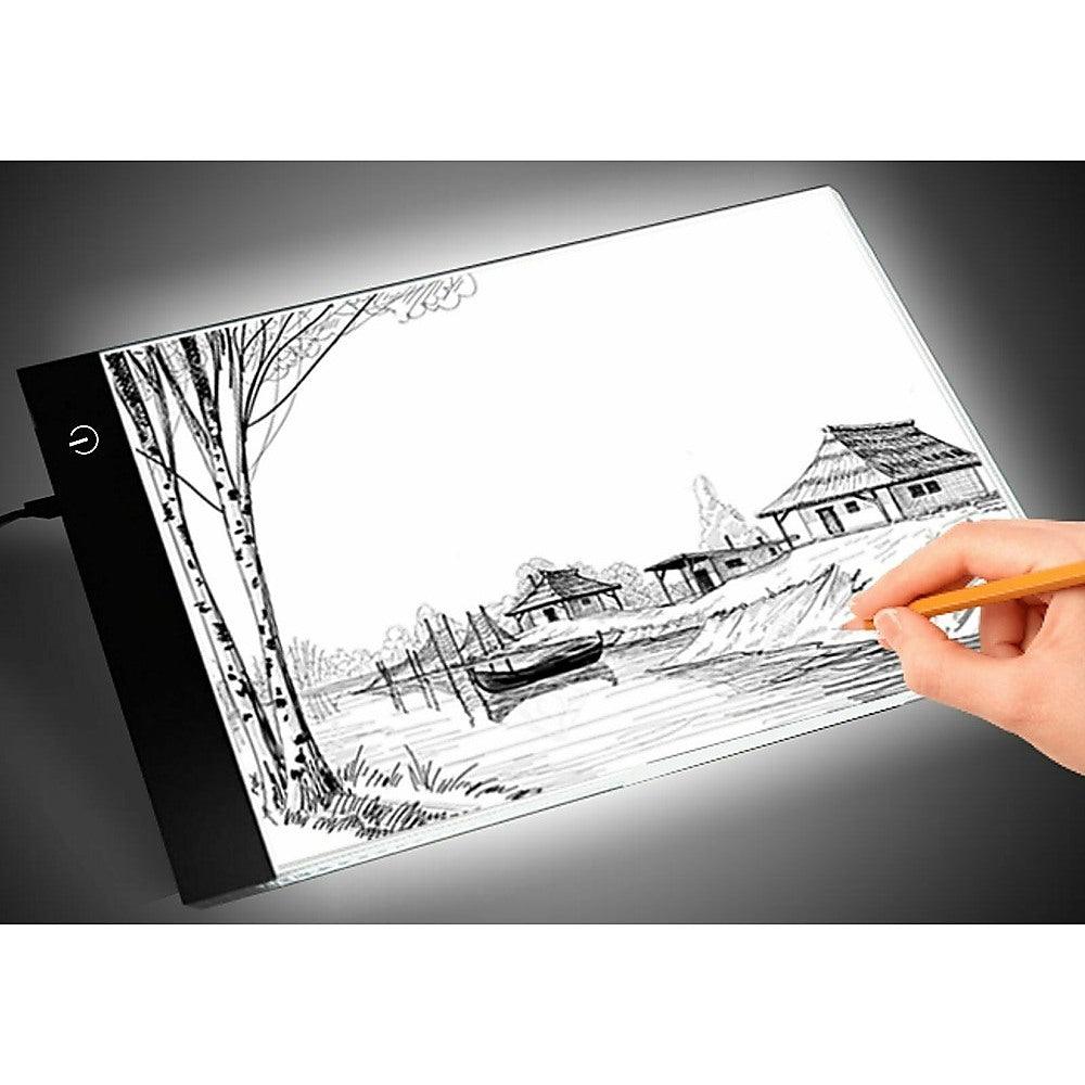 Buy A4 LED Light Box Tracing Board Art Design Stencil Tattoo Copy Drawing Pad discounted | Products On Sale Australia