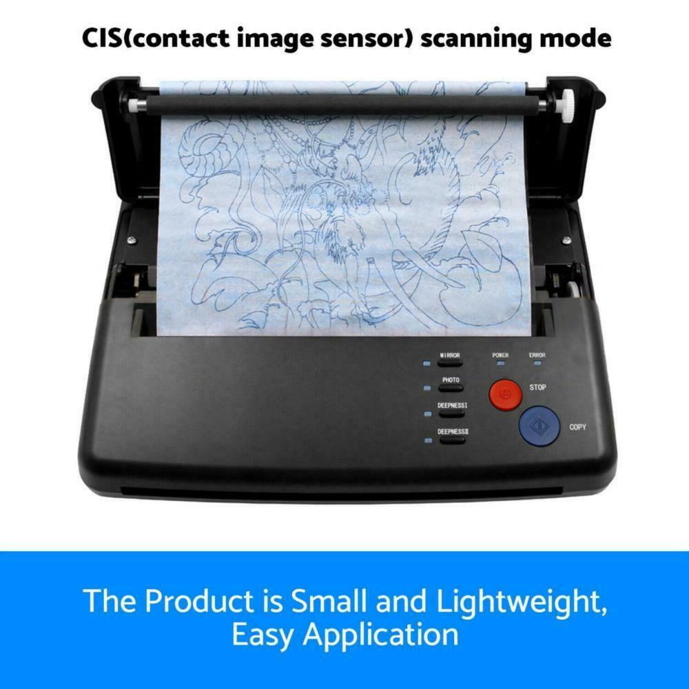 Buy ABS Tattoo Transfer Copier Printer Machine Thermal Stencil Paper Body Art Maker discounted | Products On Sale Australia