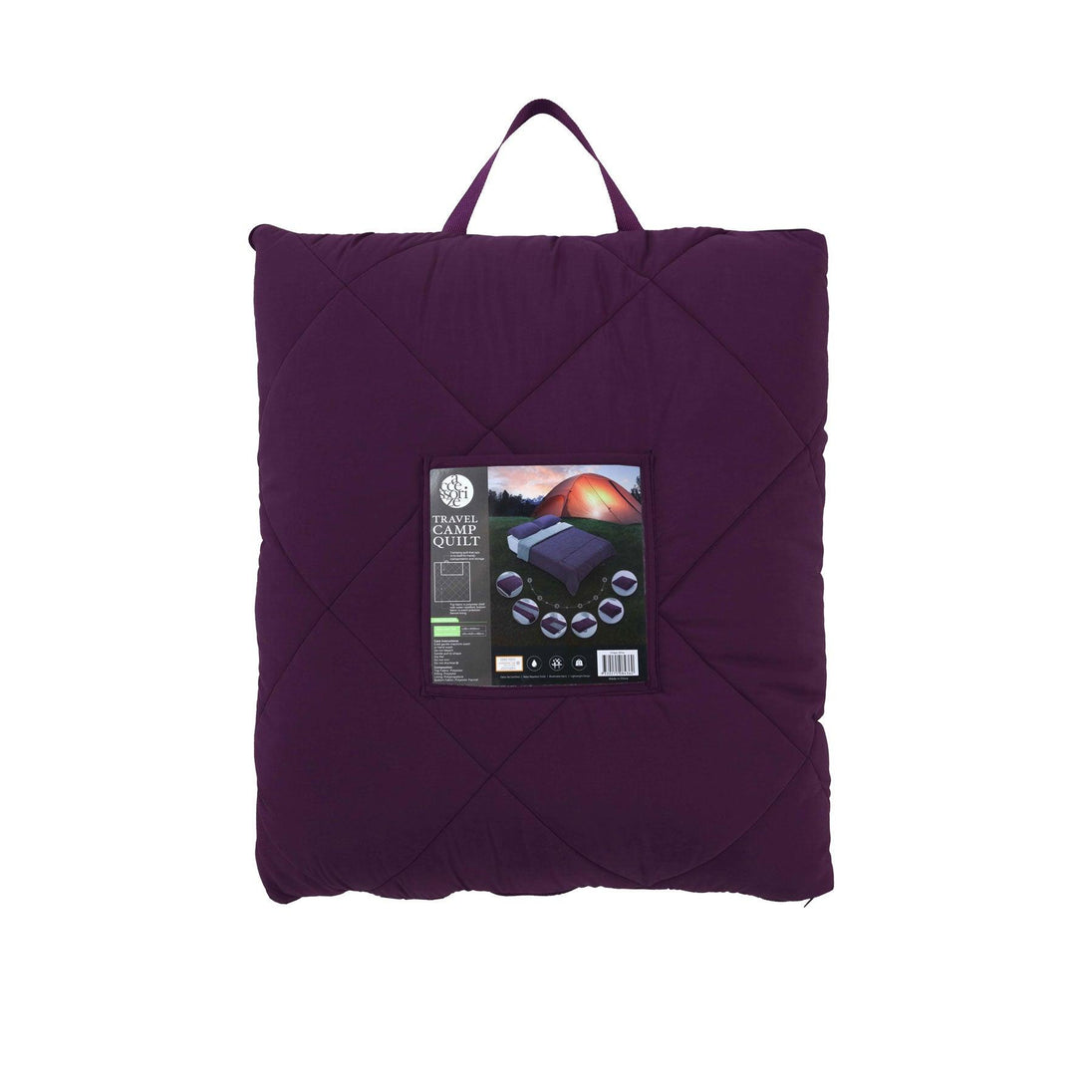 Buy Accessorize Camp Quilt Purple discounted | Products On Sale Australia