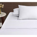 Buy Accessorize White/Black Piped Hotel Deluxe Cotton Sheet Set King discounted | Products On Sale Australia