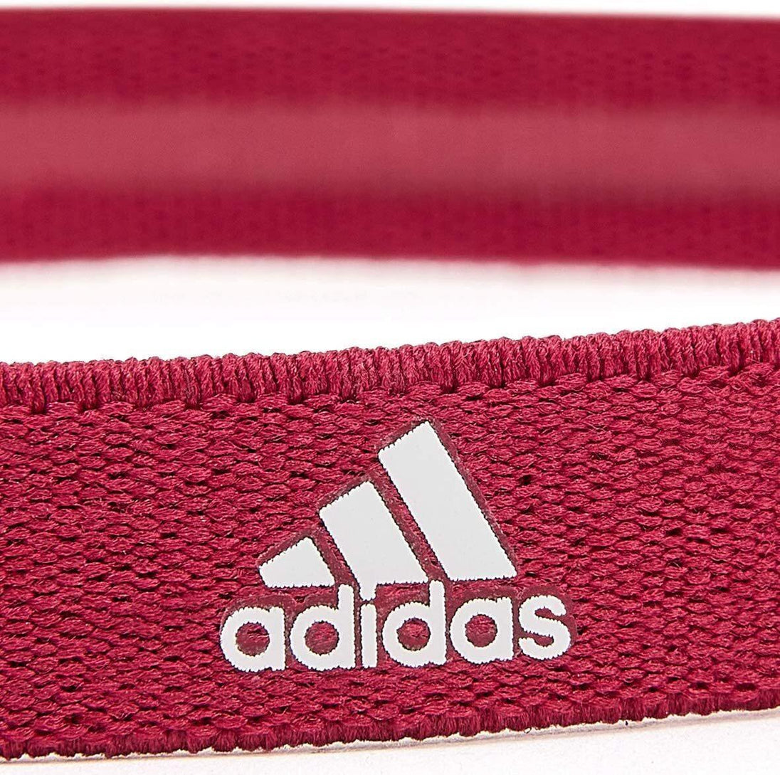 Buy Adidas 3-Pack Sports Hair Bands Taining Stretch Headband - Black/Grey/Burgundy discounted | Products On Sale Australia