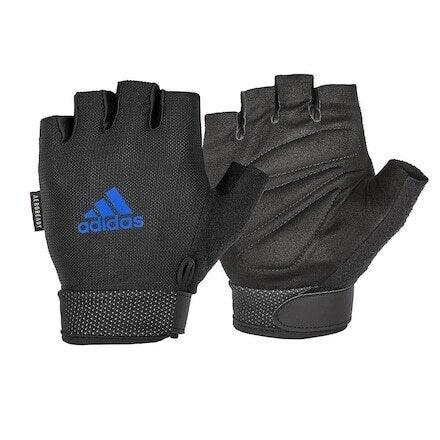 Adidas Adjustable Essential Gloves Weight Lifting Gym Workout Training - Small Products On Sale Australia | Sports & Fitness > Fitness Accessories Category