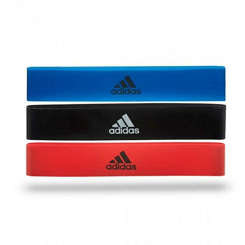 Buy Adidas Mini Resistance Bands Yoga Fitness Workout Exercise Training Loop Set discounted | Products On Sale Australia