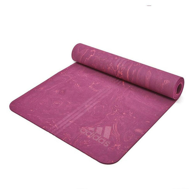 Buy Adidas Premium 5mm Camo Sports Home/Gym Fitness Exercise Yoga Mat Power Berry discounted | Products On Sale Australia