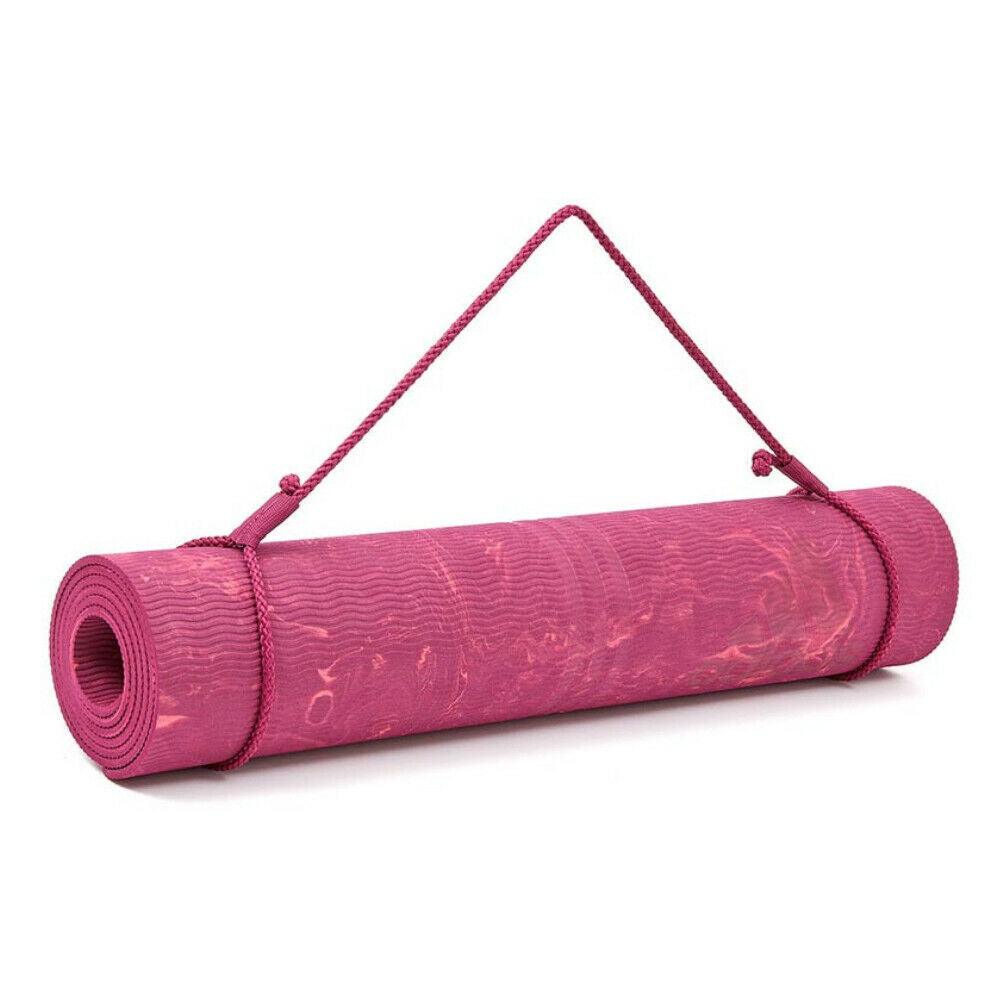 Buy Adidas Premium 5mm Camo Sports Home/Gym Fitness Exercise Yoga Mat Power Berry discounted | Products On Sale Australia