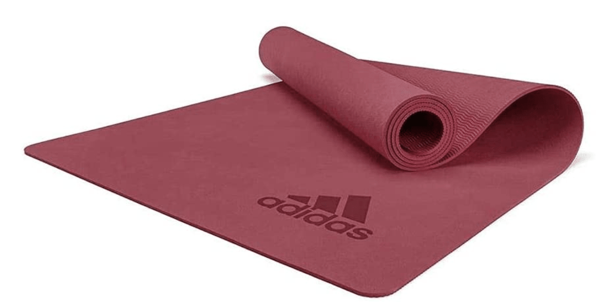 Buy Adidas Premium Yoga Mat 5mm Exercise Training Floor Gym Fitness Pilates - Mystery Ruby discounted | Products On Sale Australia