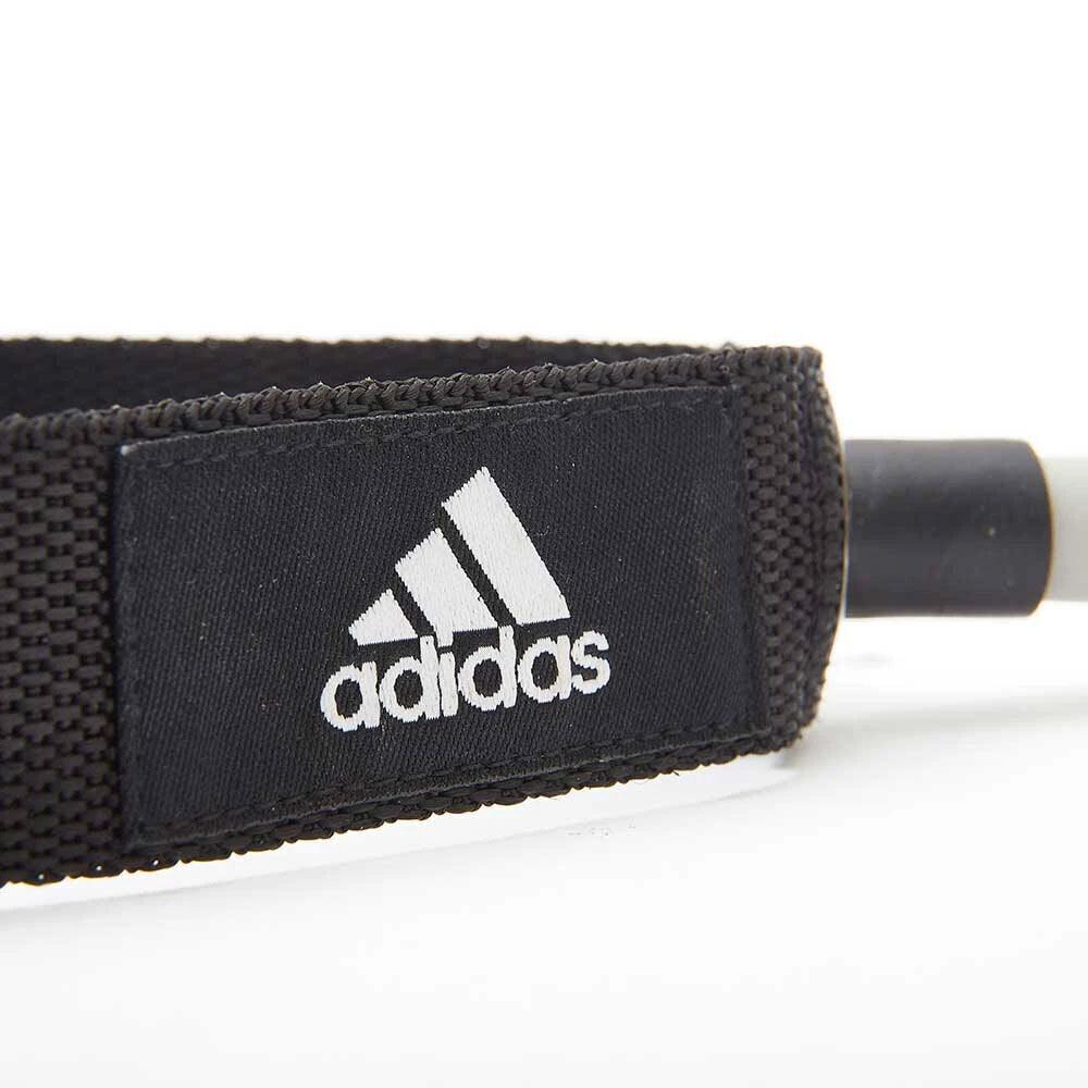 Buy Adidas Resistance Tube Level 2 Band Elastic Yoga Fitness Gym Strap - Grey/Black discounted | Products On Sale Australia