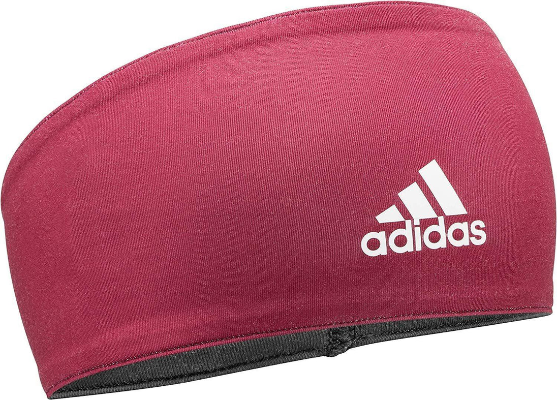 Buy Adidas Sports Hair Band Fitness Reversible Wide Headband - Collegiate Burgundy discounted | Products On Sale Australia