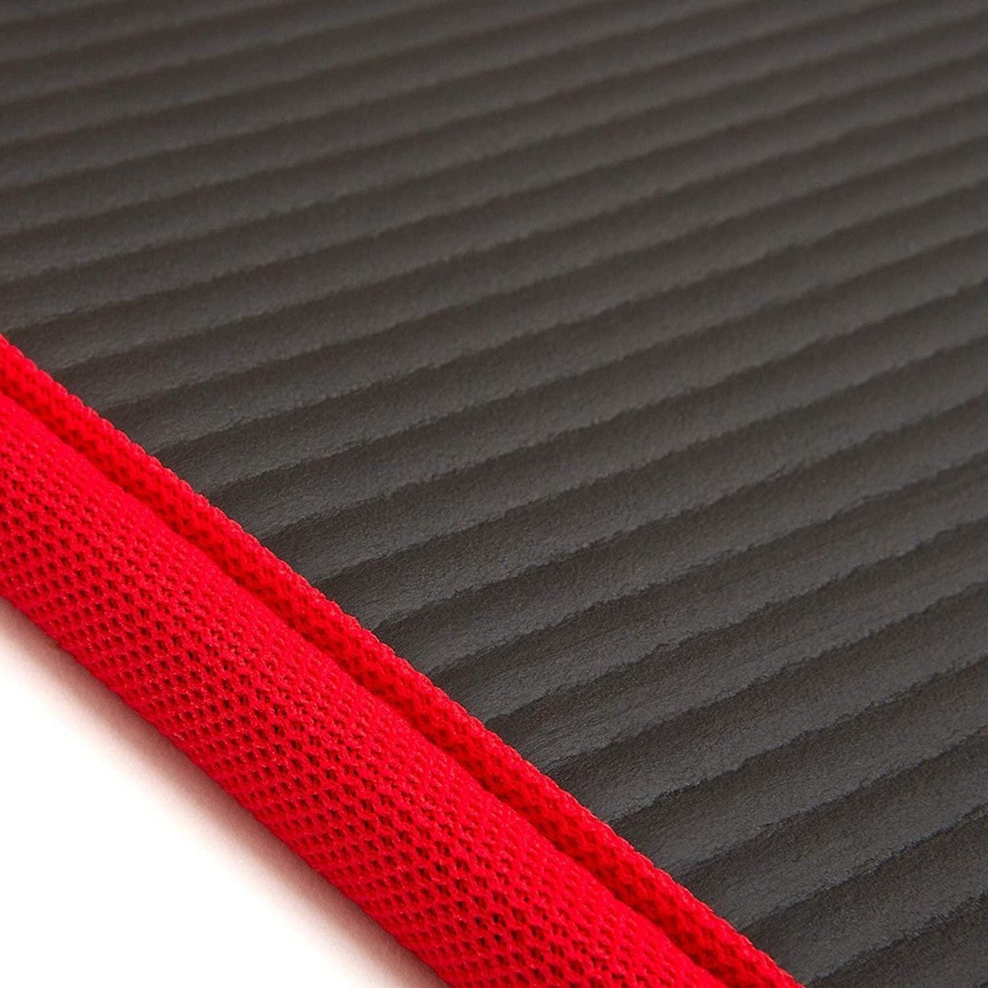 Buy Adidas Training 10mm Exercise Floor Mat Gym Thick Yoga Fitness Judo Pilates - Black/Red discounted | Products On Sale Australia