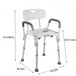 Buy Adjustable Medical Shower Chair Portable Stool Mobility bathtub chair discounted | Products On Sale Australia