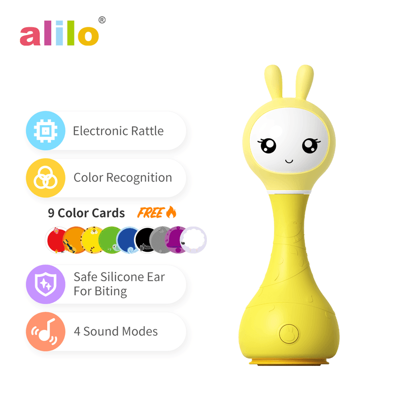 Buy Alilo Smarty Rattle R1 Yellow discounted | Products On Sale Australia