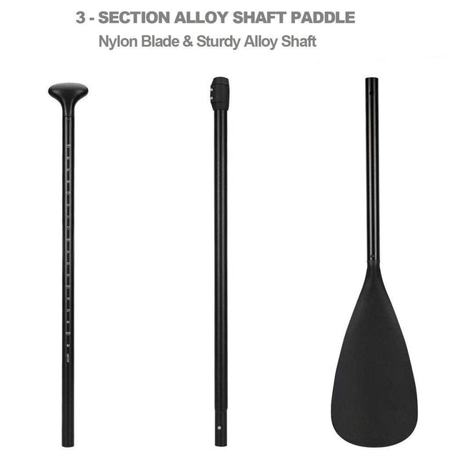 Buy Alloy Adjustable 2-part SUP Paddle Stand Up Paddle Board Edge Guard 160-215cm Single discounted | Products On Sale Australia